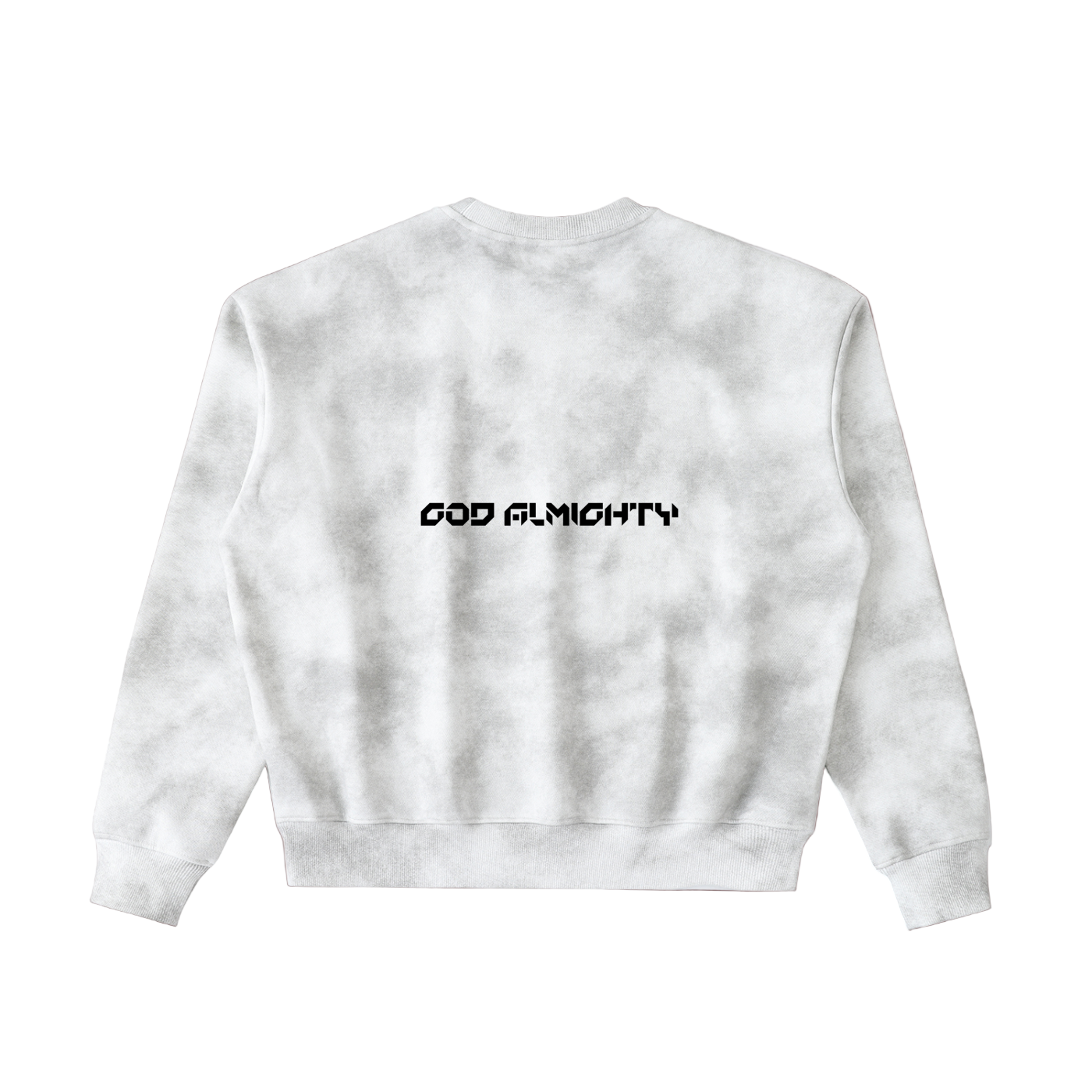 YESHUA Unisex Washed Boxy Fleeced Sweatshirt