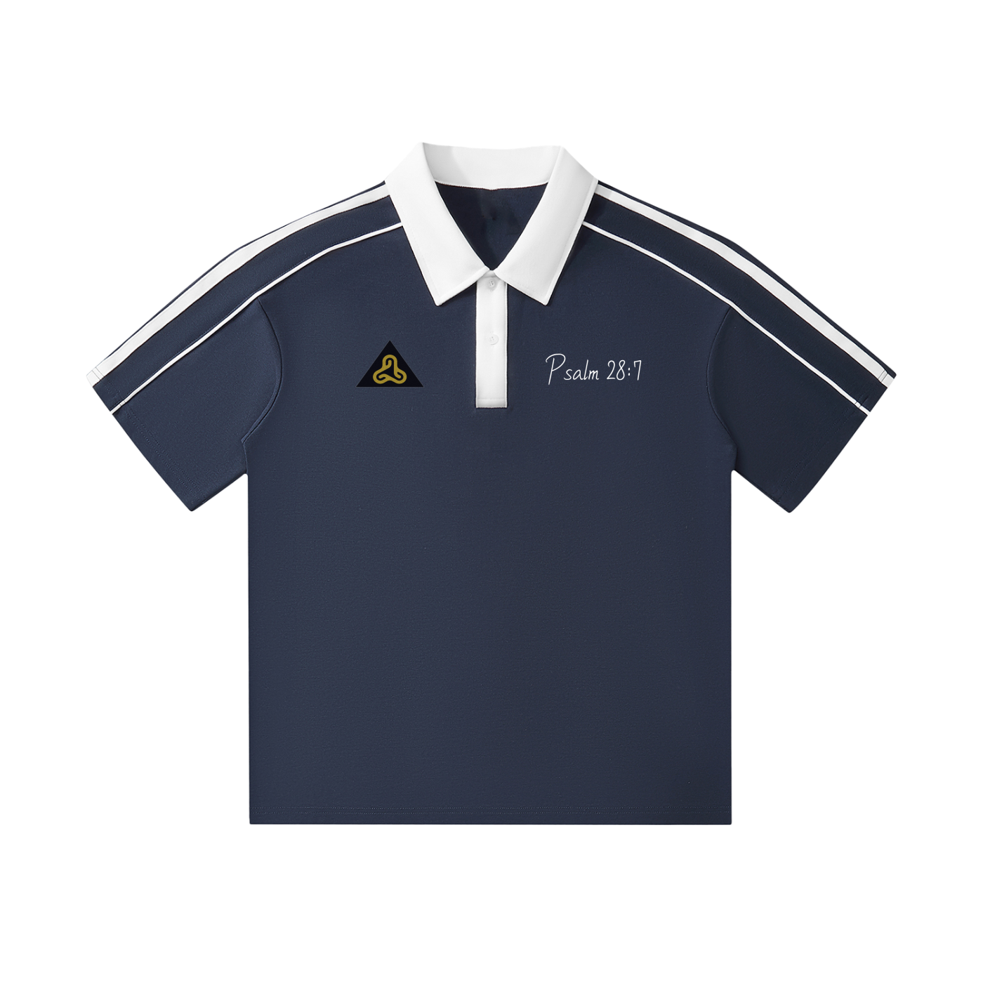 YESHUA Unisex  Collar Polo Shirt