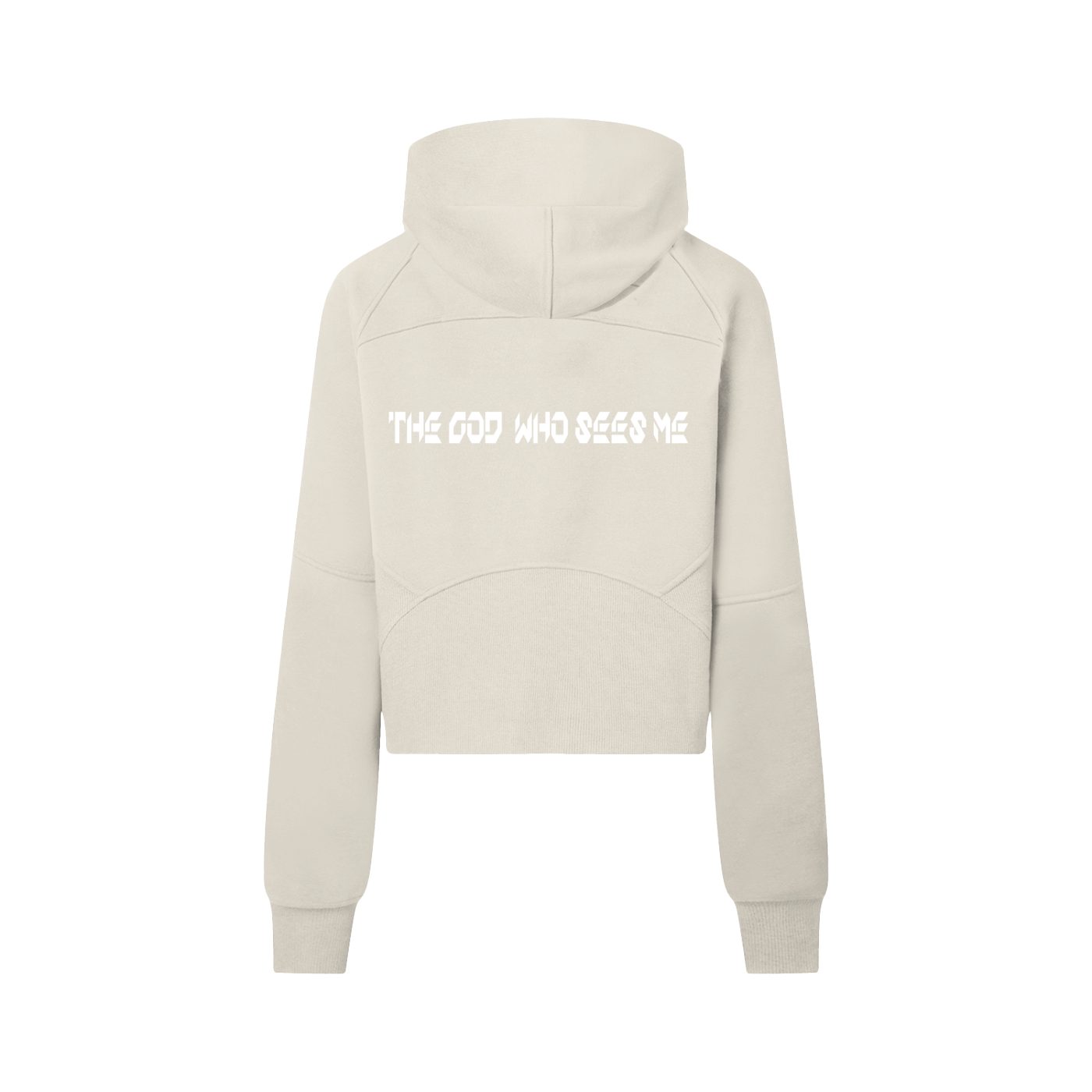 YESHUA Women'S  Cropped Half-Zip Hoodie