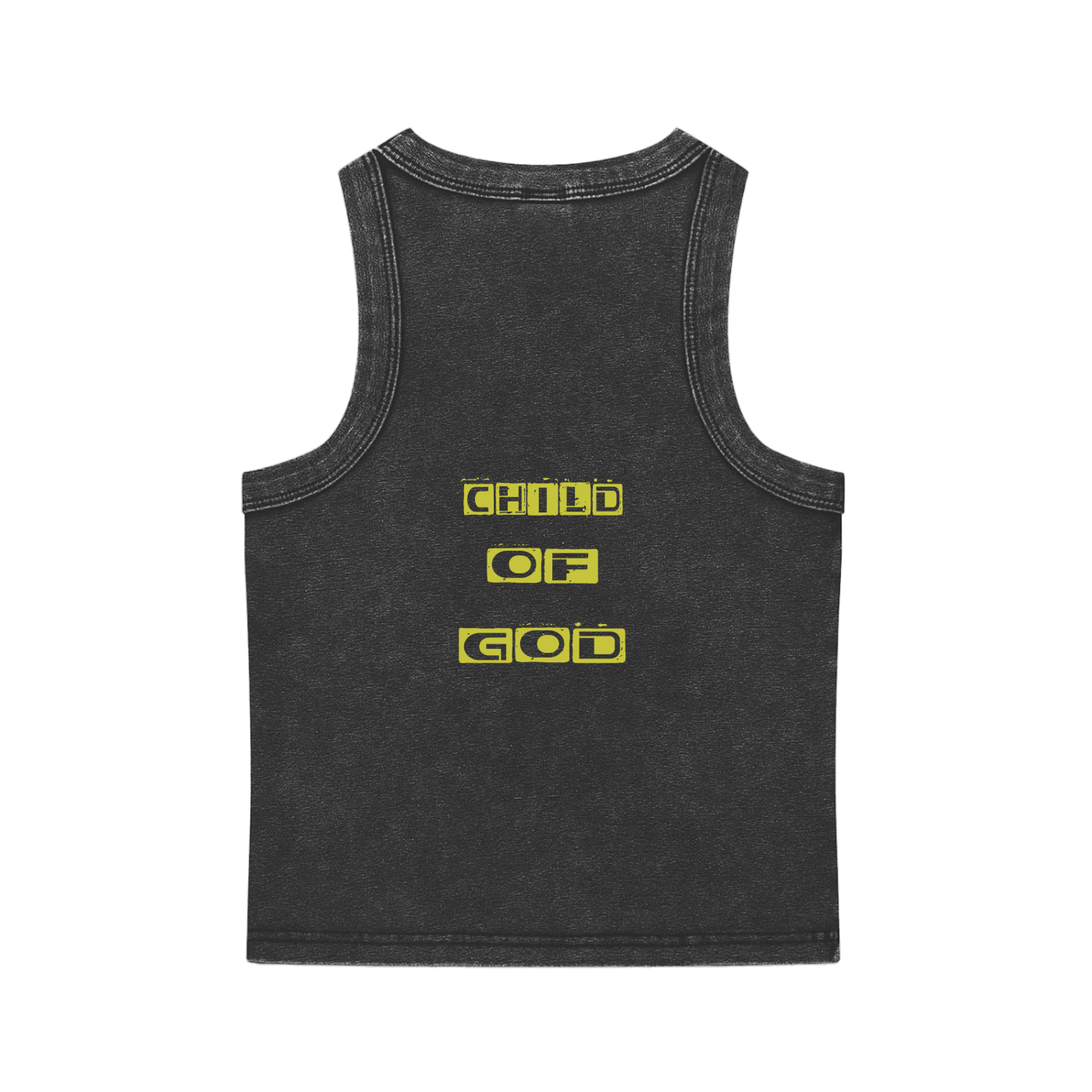 YESHUA Women'S  Snow Washed Tank Top