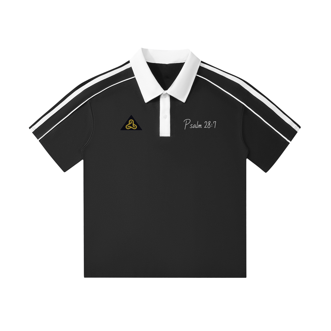 YESHUA Unisex  Collar Polo Shirt