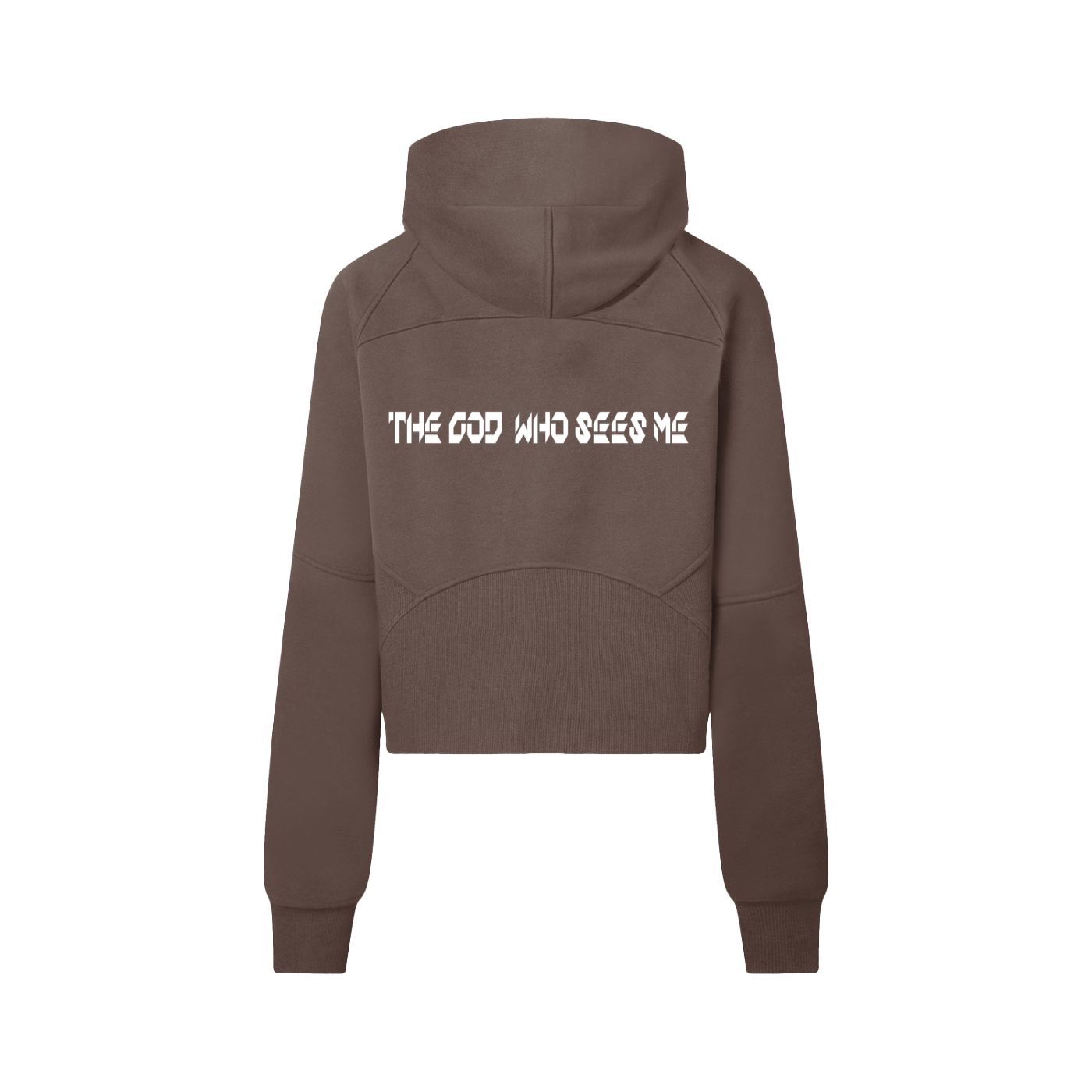 YESHUA Women'S  Cropped Half-Zip Hoodie