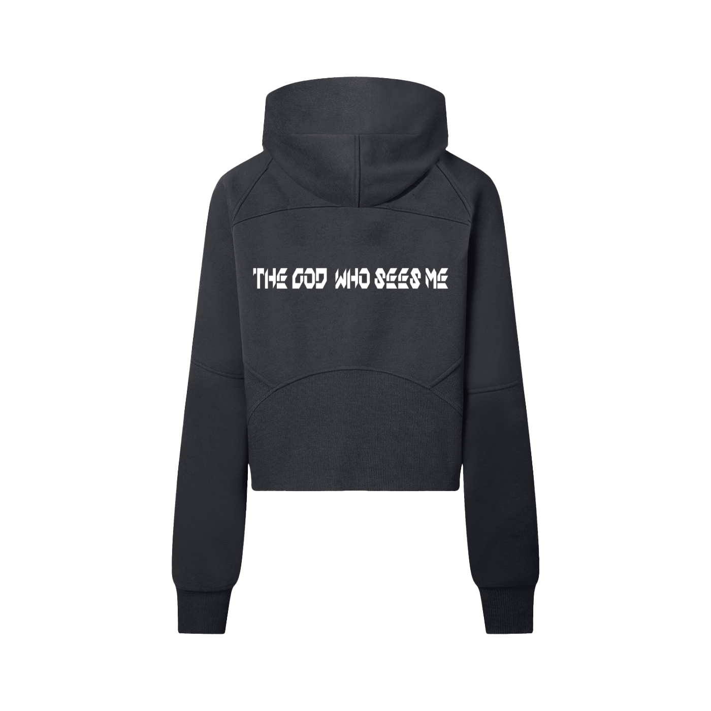 YESHUA Women'S  Cropped Half-Zip Hoodie