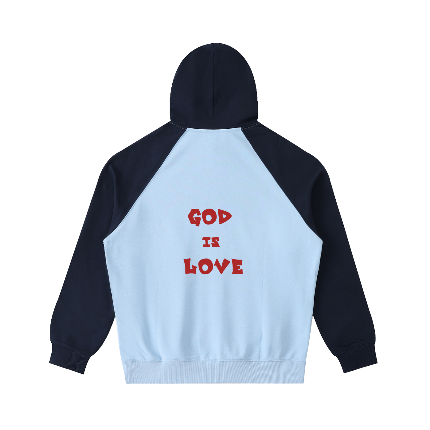 YESHUA Raglan Sleeve Hoodie