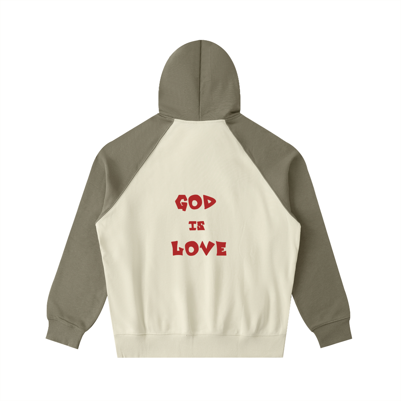 YESHUA Raglan Sleeve Hoodie