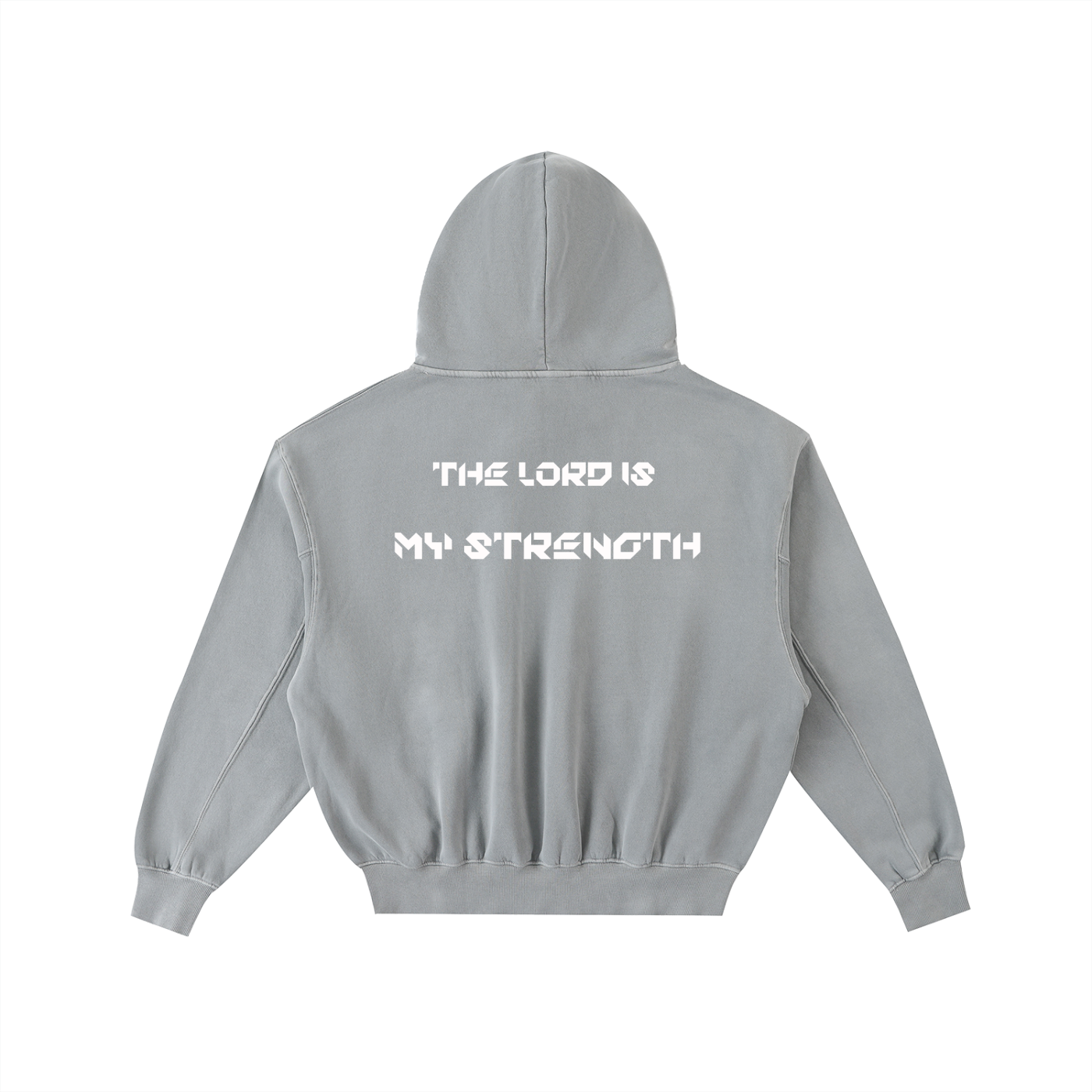 YESHUA Unisex  Frayed Enzyme Washed Fleece Hoodie