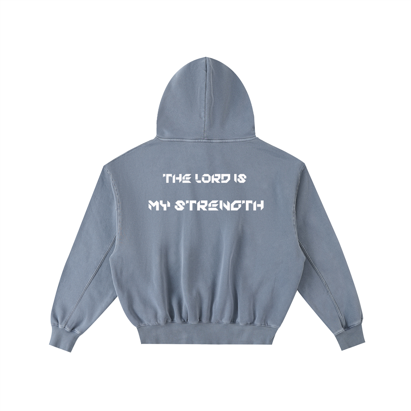 YESHUA Unisex  Frayed Enzyme Washed Fleece Hoodie