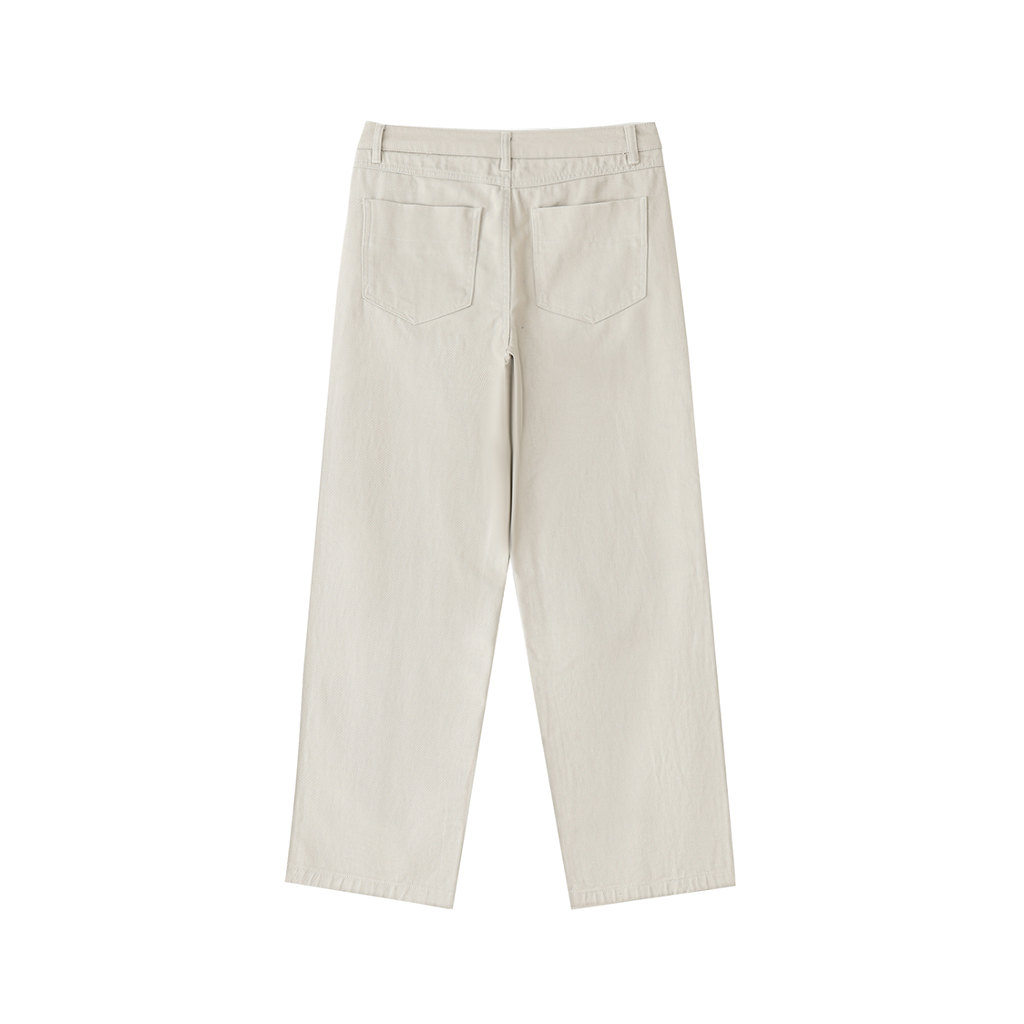 YESHUA Men'S  Heavyweight Cotton Straight-Leg Pants