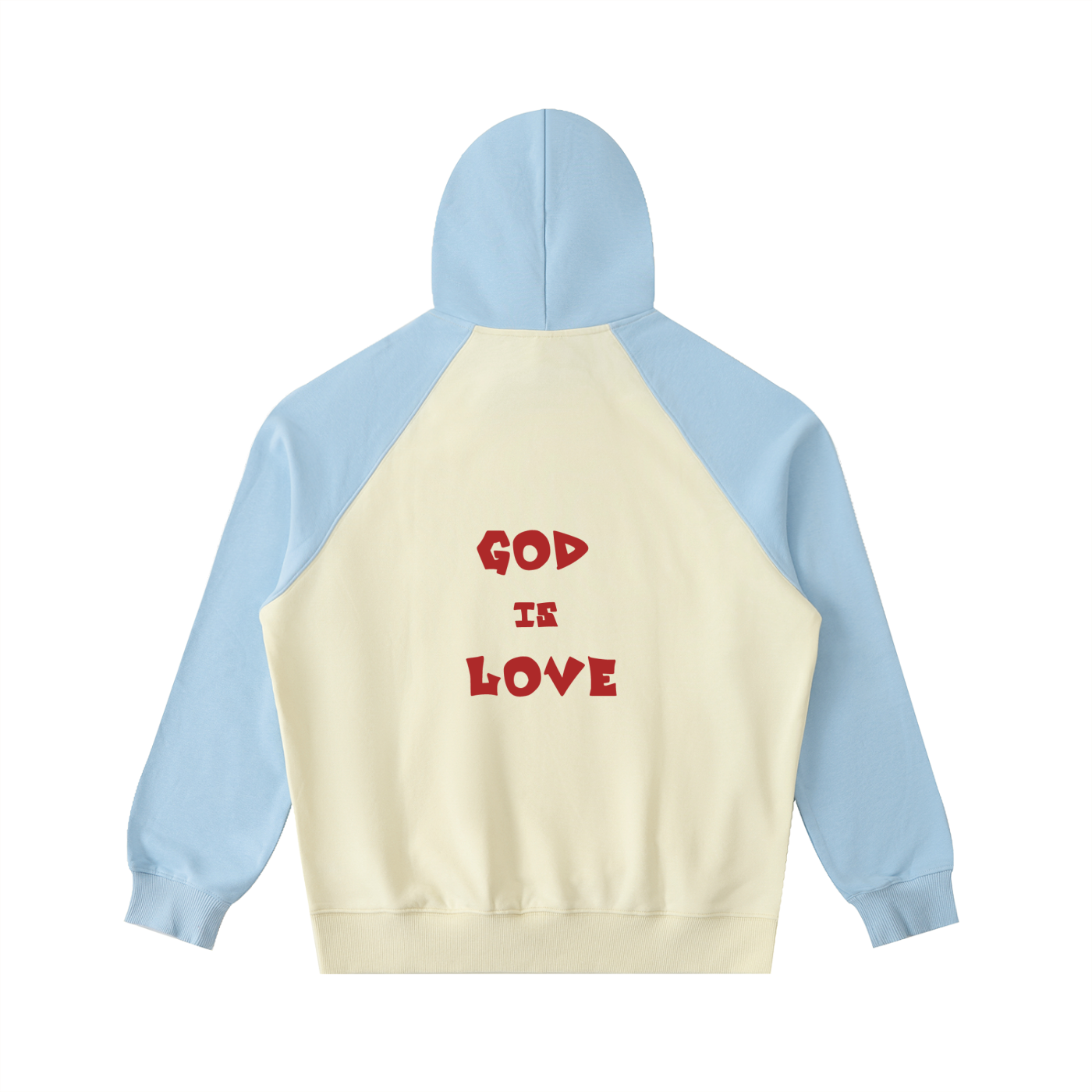 YESHUA Raglan Sleeve Hoodie