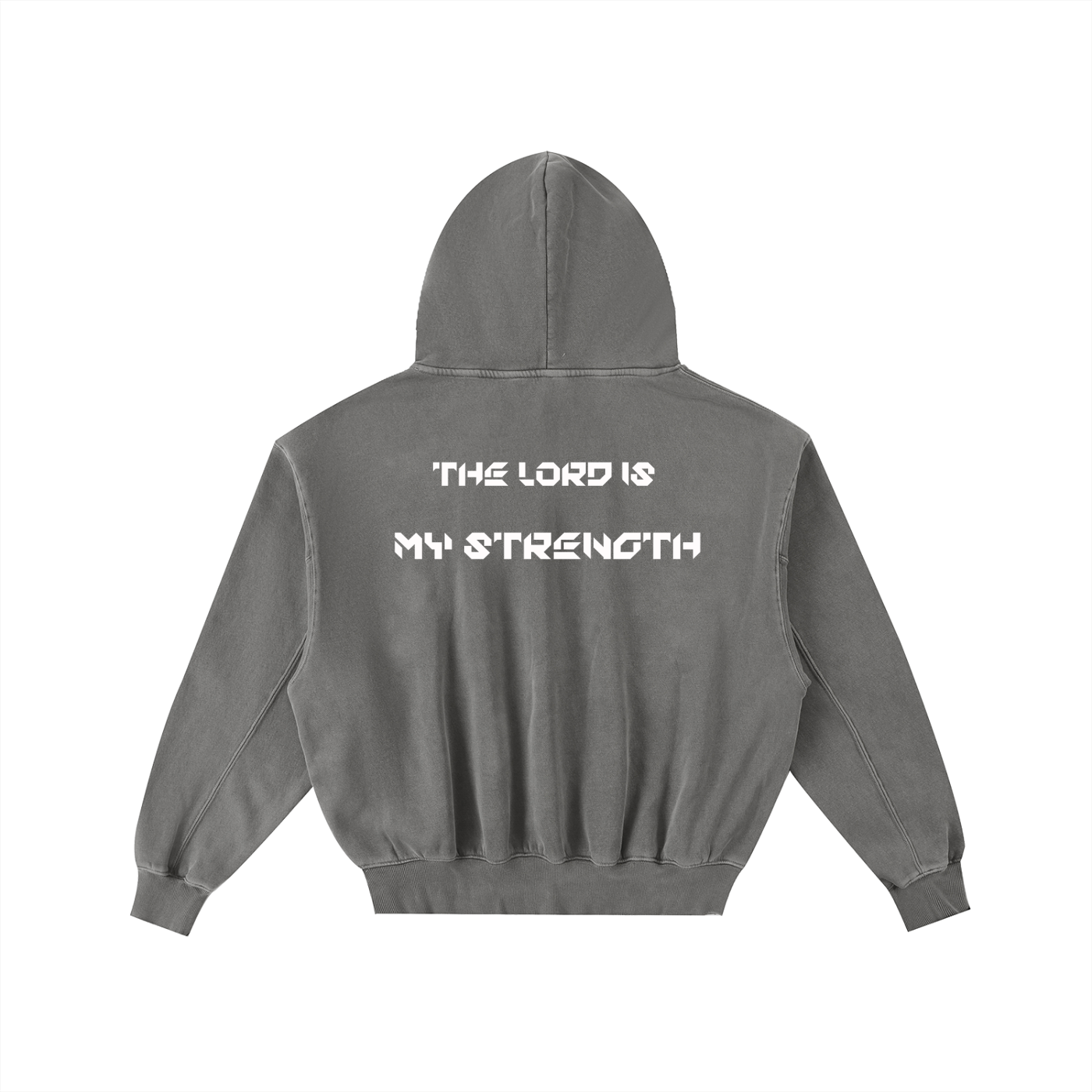 YESHUA Unisex  Frayed Enzyme Washed Fleece Hoodie