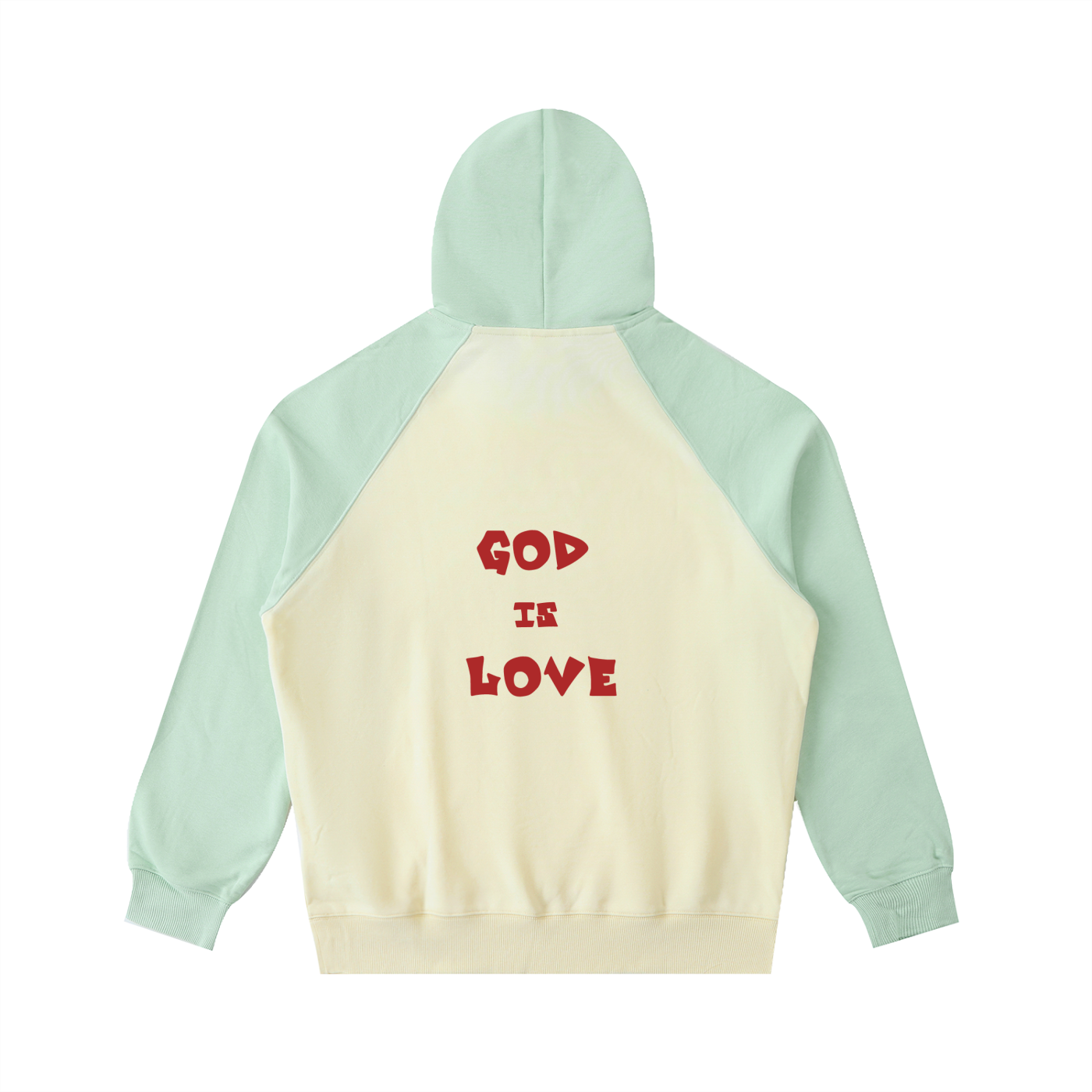 YESHUA Raglan Sleeve Hoodie