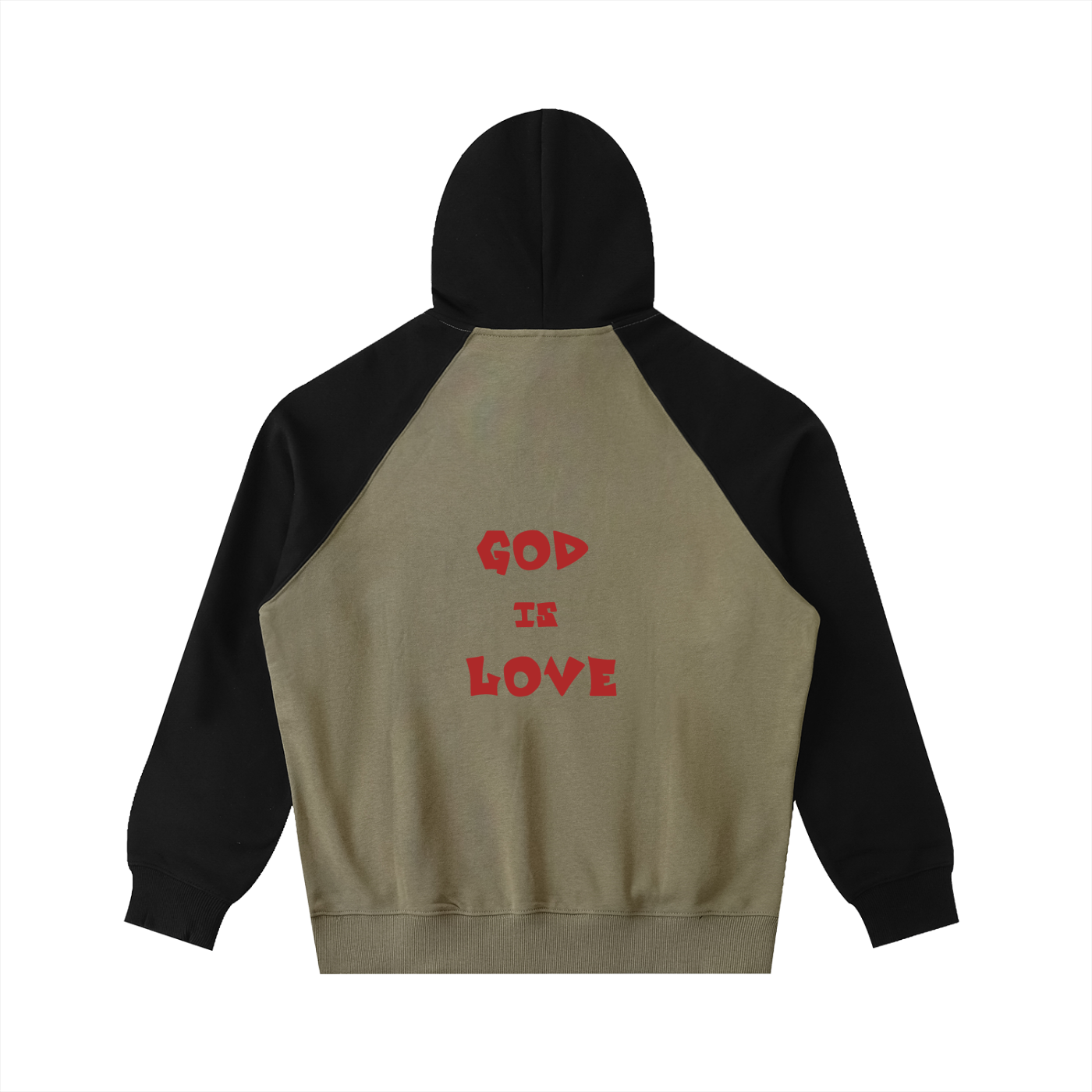 YESHUA Raglan Sleeve Hoodie