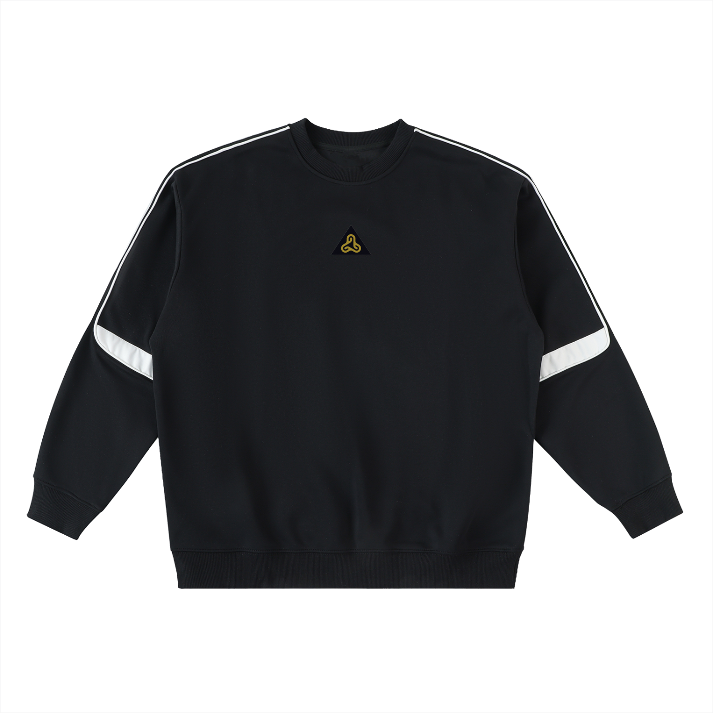 YESHUA Unisex  Oversized Crewneck Taped Sweatshirt