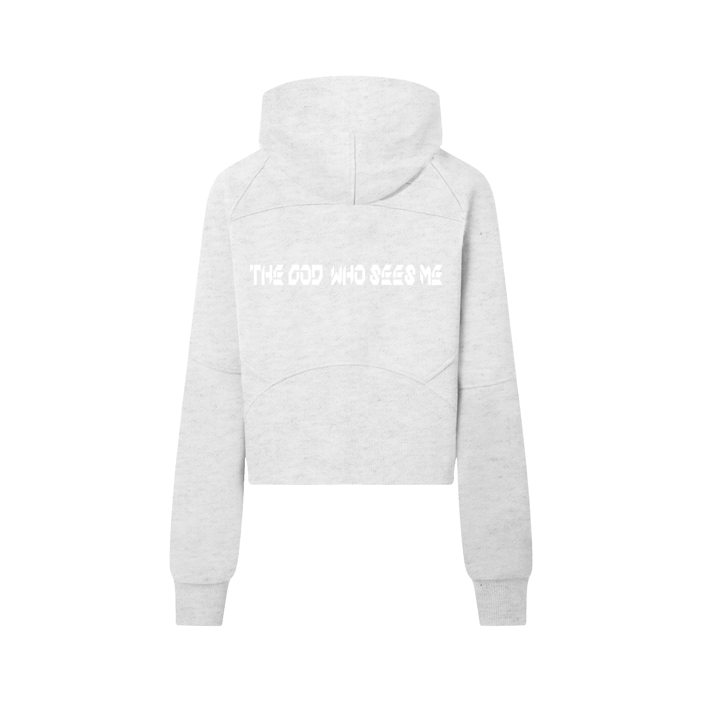 YESHUA Women'S  Cropped Half-Zip Hoodie