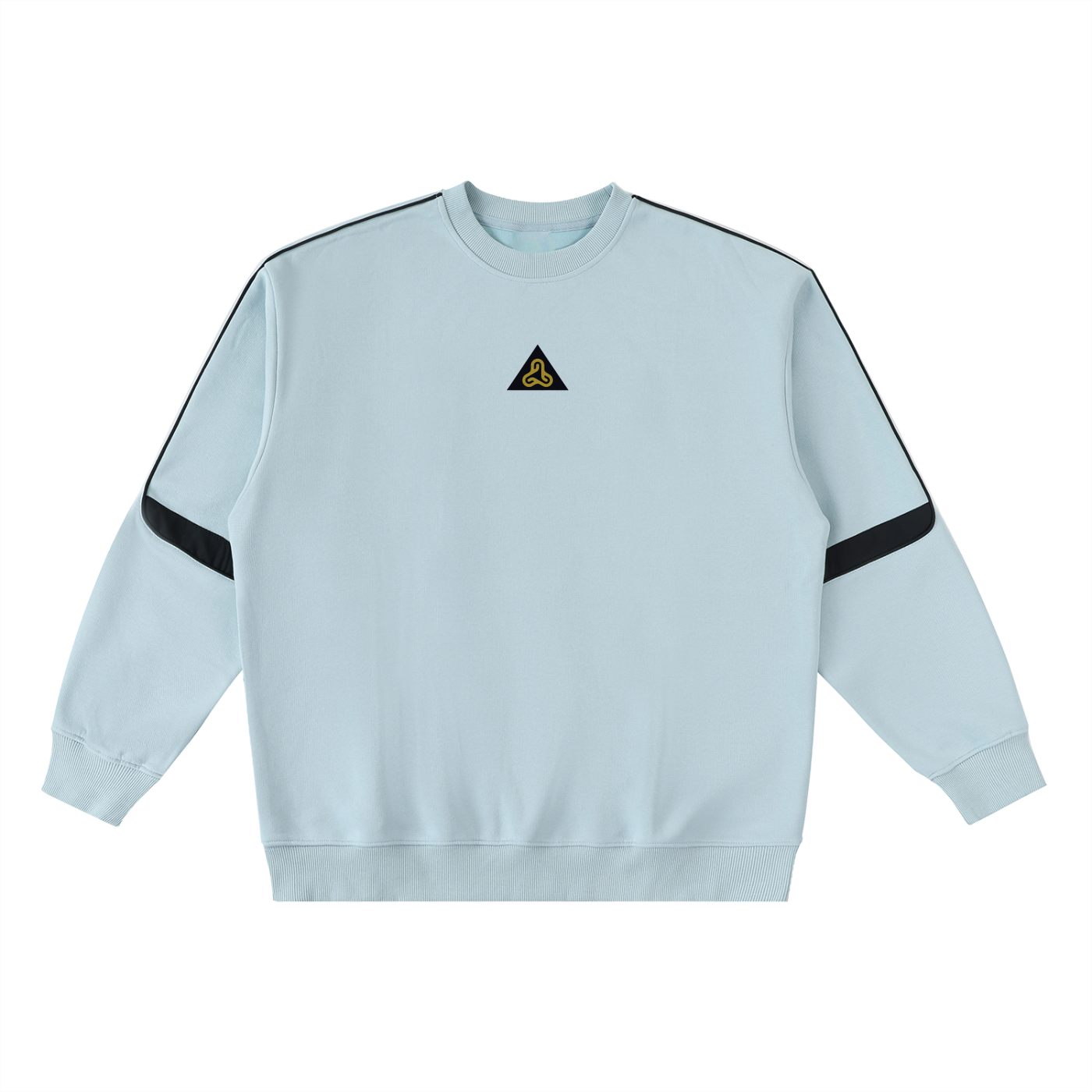 YESHUA Unisex  Oversized Crewneck Taped Sweatshirt