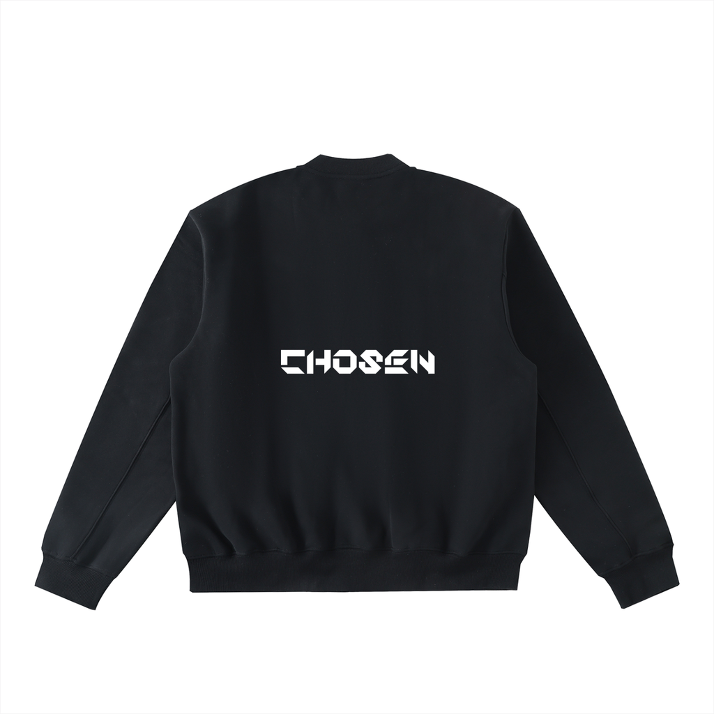 YESHUA Fleeced Varsity Jacket