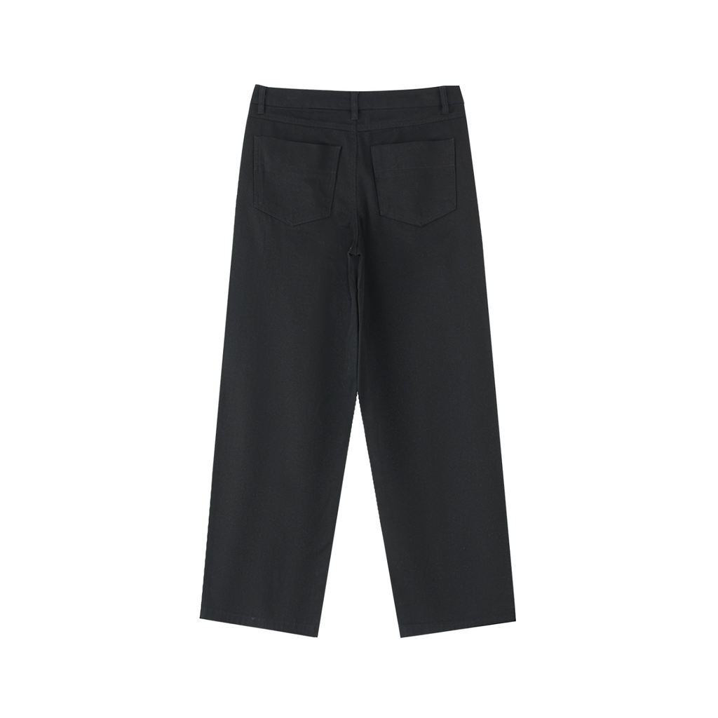 YESHUA Men'S  Heavyweight Cotton Straight-Leg Pants